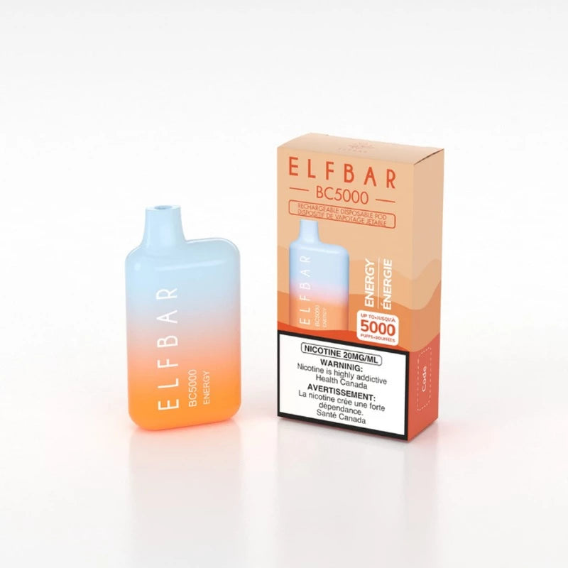 Vaper 5.000 caladas desechables ELFBAR sabor REDBULL – kingvaps