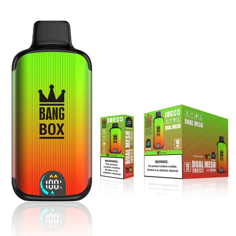 BANG BOX 18.000 puffs DOUBLE APPLE