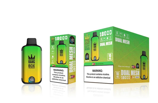 BANG BOX 18.000 puffs MANGO MELOCOTÓN SANDÍA