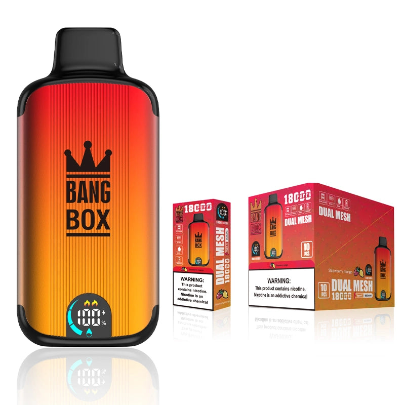 BANG BOX 18.000 puffs FRESA Y MANGO