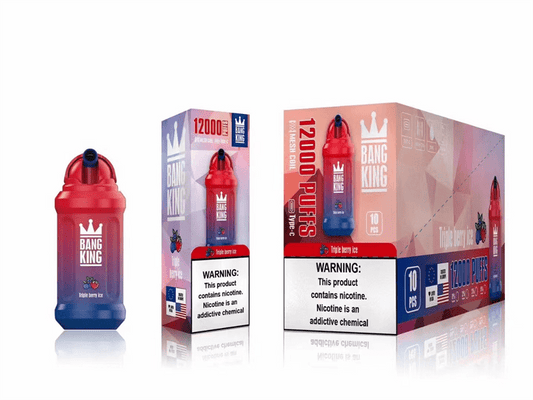 BANG KING 12.000 PUFFS TRIPLE BERRY ICE